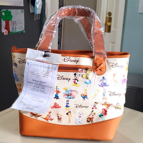 Ardleigh Elliott Handbags - Ardleigh Elliot Classic "Ultimate Disney" carryall, New with COA